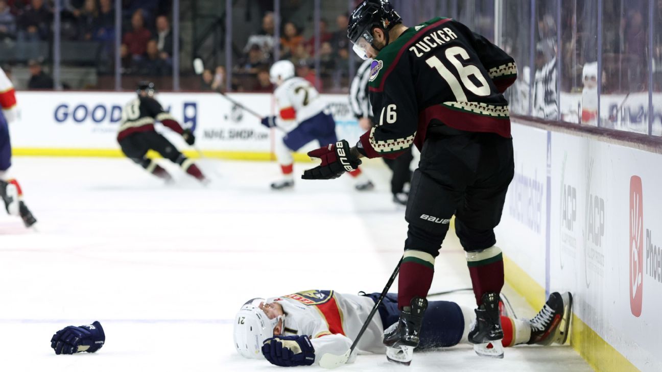 Featured image for Jason Zucker Faces NHL Hearing for Boarding Incident
