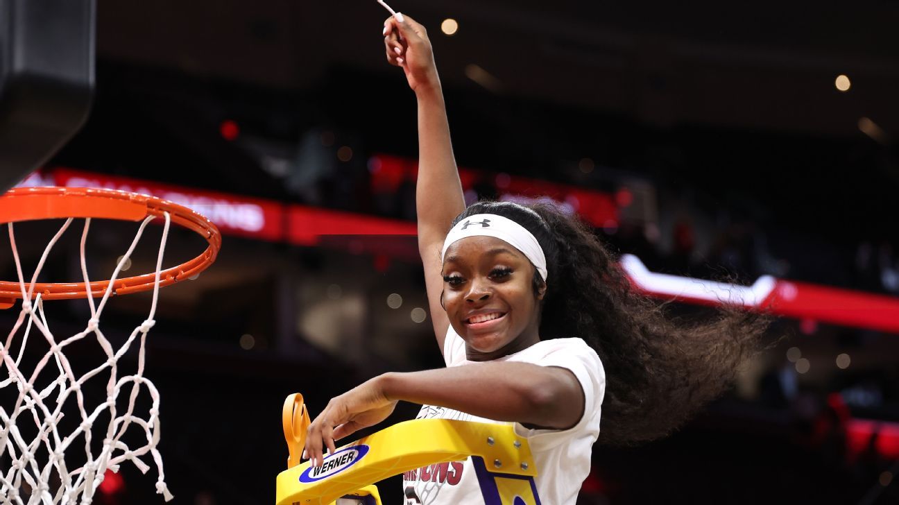 "Raven Johnson's Defense Stifles Caitlin Clark in South Carolina Showdown"