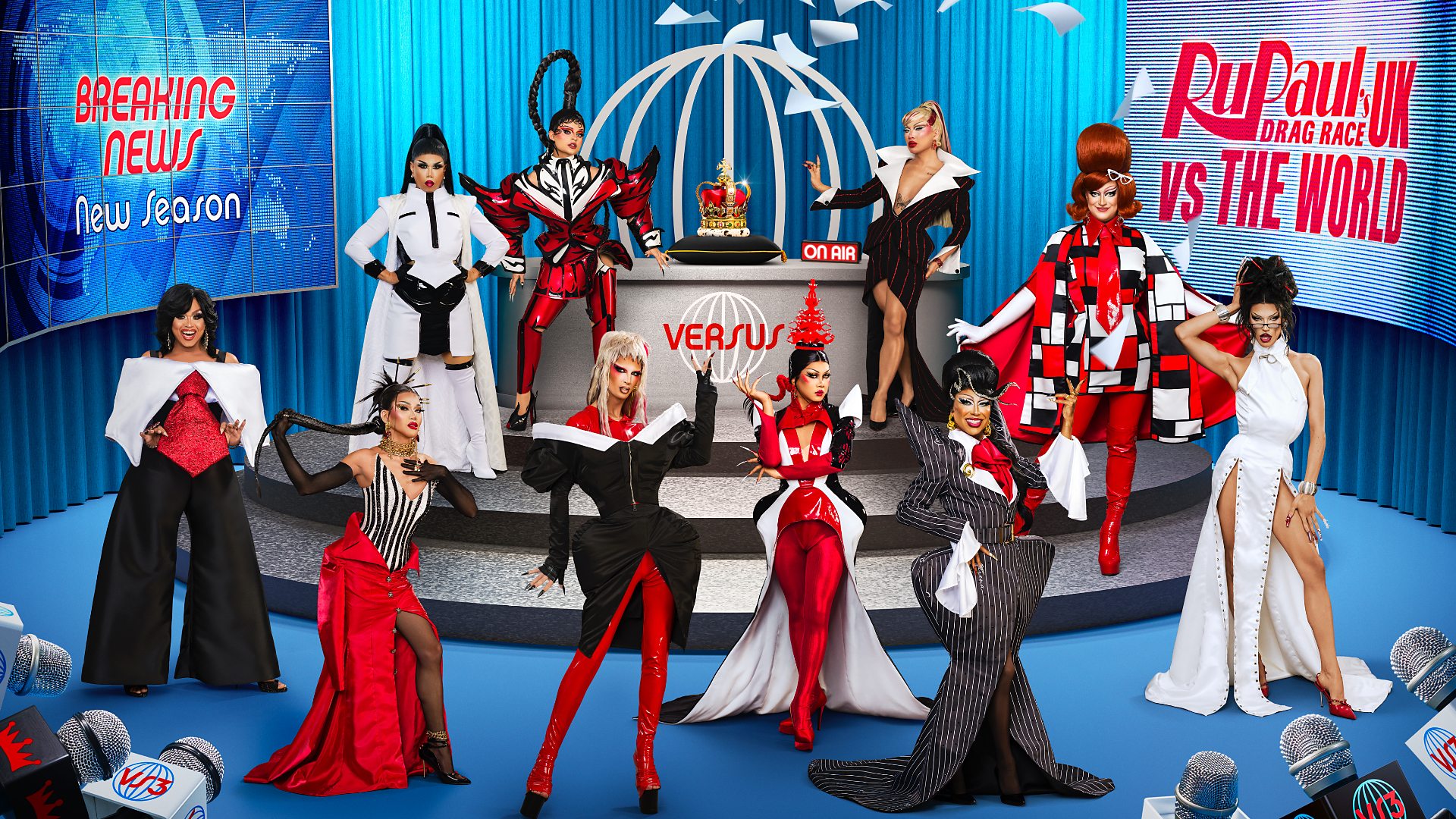 Featured image for RuPaul's Drag Race UK vs. The World Season 3: Meet the Queens Making History