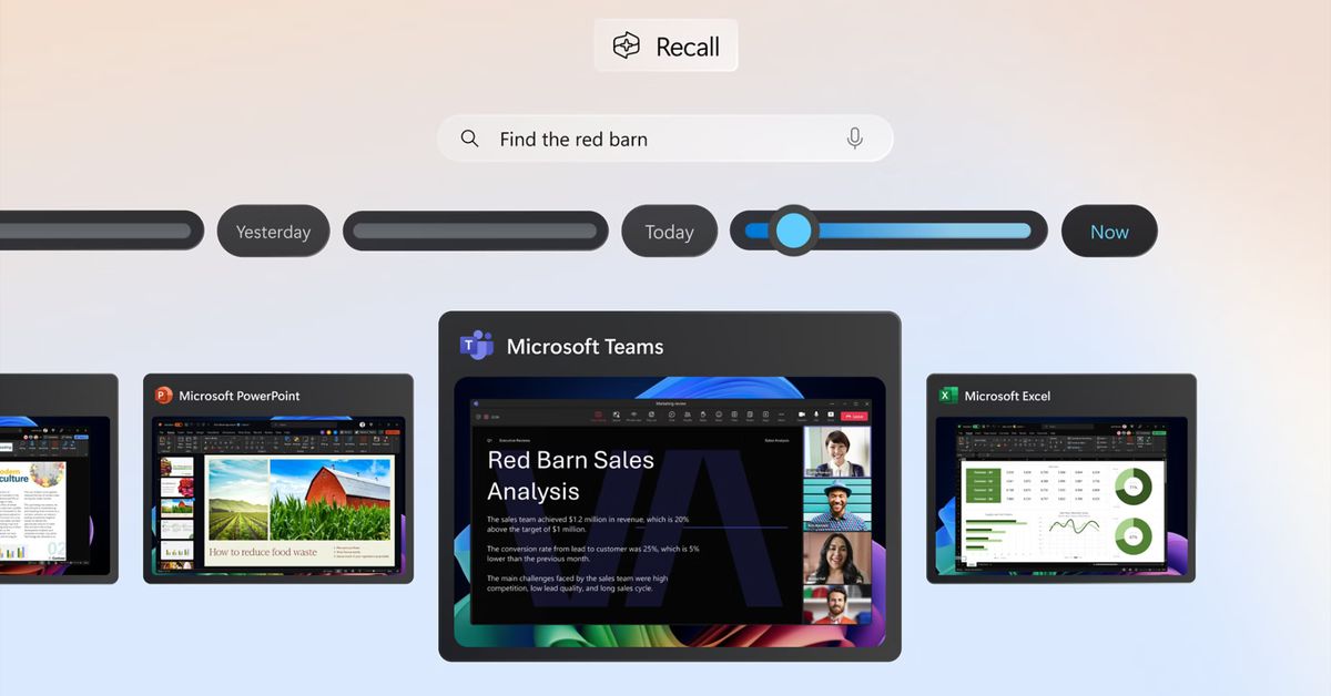Featured image for Microsoft's Recall AI and Copilot+ Now Available on Intel and AMD PCs