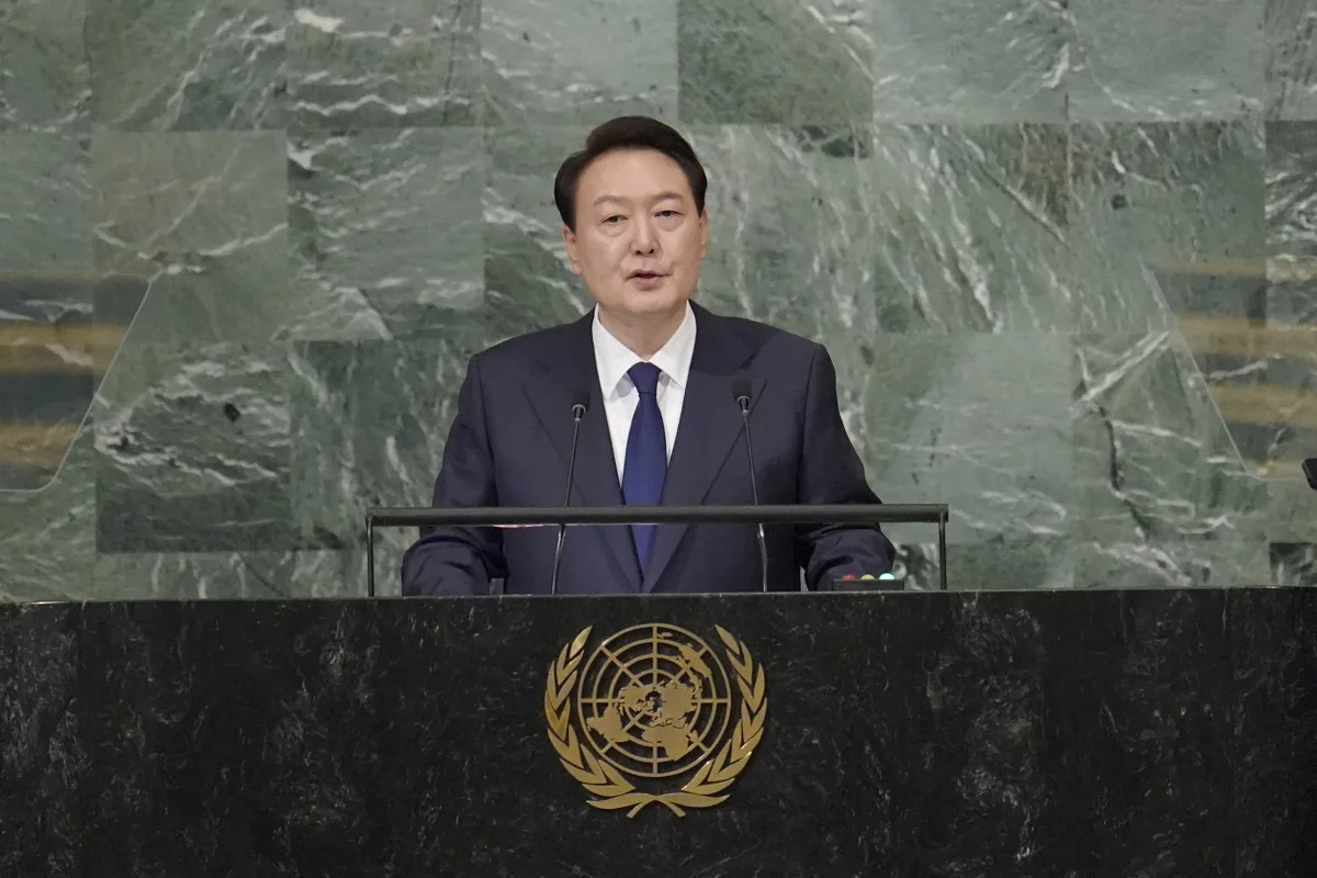 "South Korea's Yoon Raises Concerns Over Russia-North Korea Military Cooperation, Seeks UN Intervention"