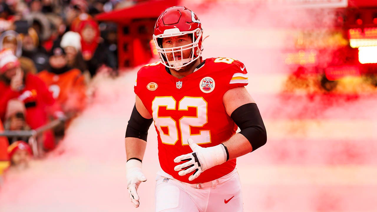 Featured image for "Chiefs' Key Offensive Lineman Unlikely to Play in Super Bowl LVIII, According to Andy Reid"