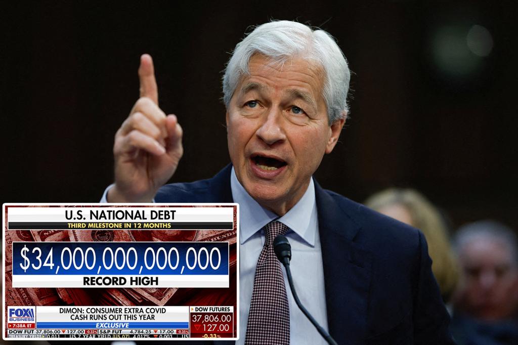 "JPMorgan Chase CEO Jamie Dimon's Dire Warning: US Economy on the Brink of Collapse"