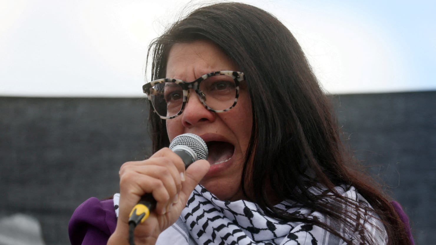"Rashida Tlaib's Emotional Defense Against House Censure for Israel Criticism"