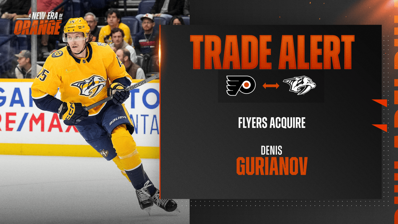 "Philadelphia Flyers Trade Wade Allison for Denis Gurianov in Deal with Nashville"