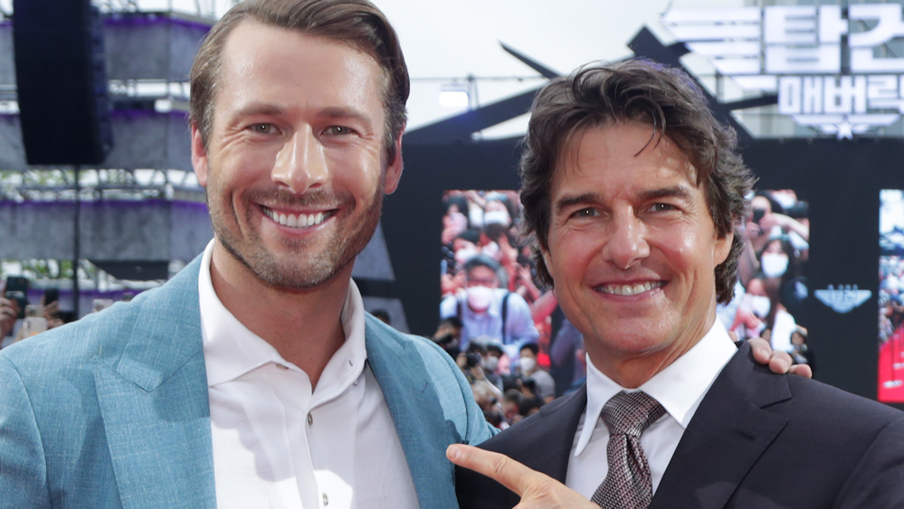 Featured image for Glen Powell on Tom Cruise's Pranks, Filmmaking Lessons, and Hollywood Mentors