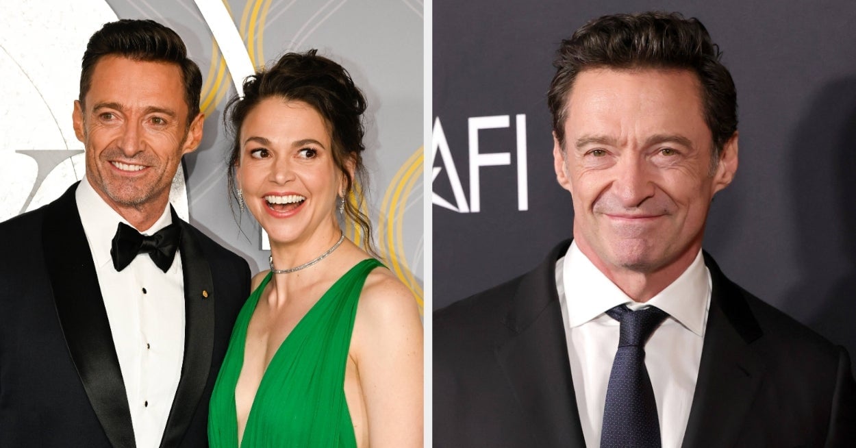 Featured image for Hugh Jackman and Sutton Foster Make Red Carpet Debut as a Couple