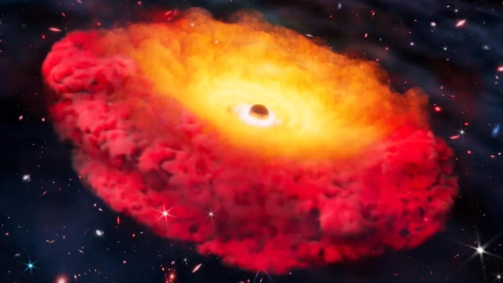 Scientists Discover Earliest and Largest Black Hole in the Universe