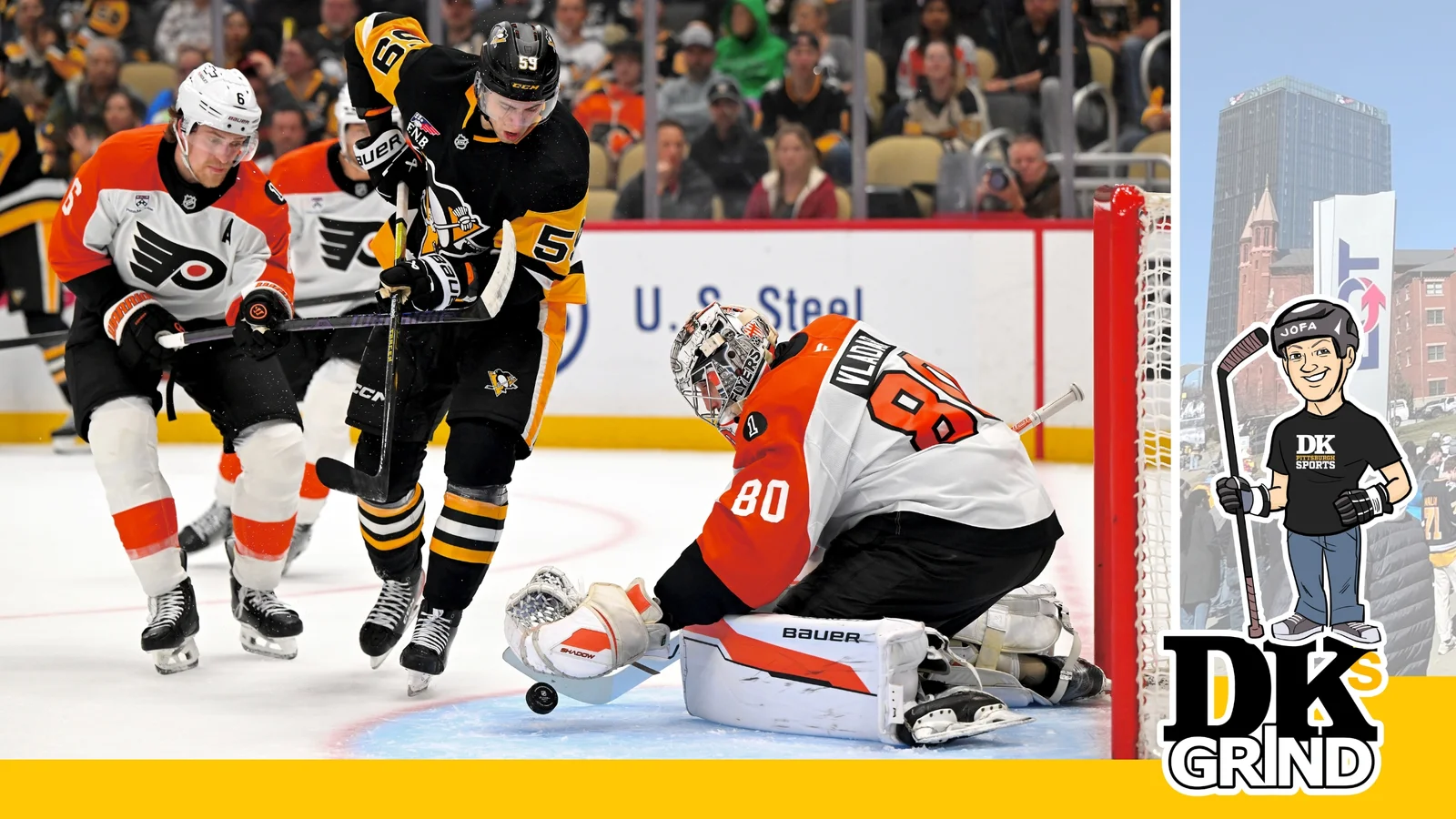 Penguins’ depth falters as late leads slip in 4-3 loss to Flyers