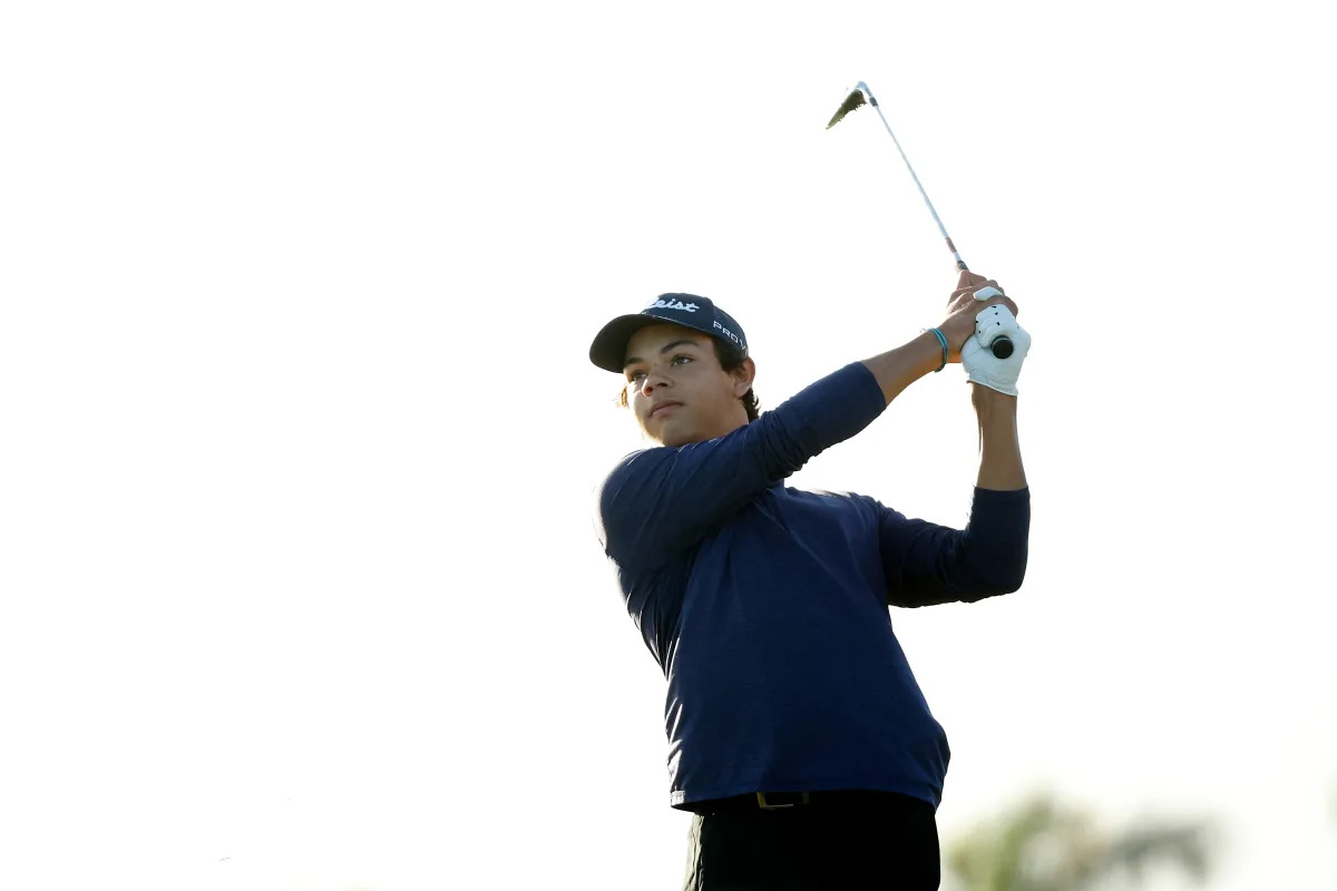 "Charlie Woods' Debut in PGA Tour Qualifying Ends with 86"