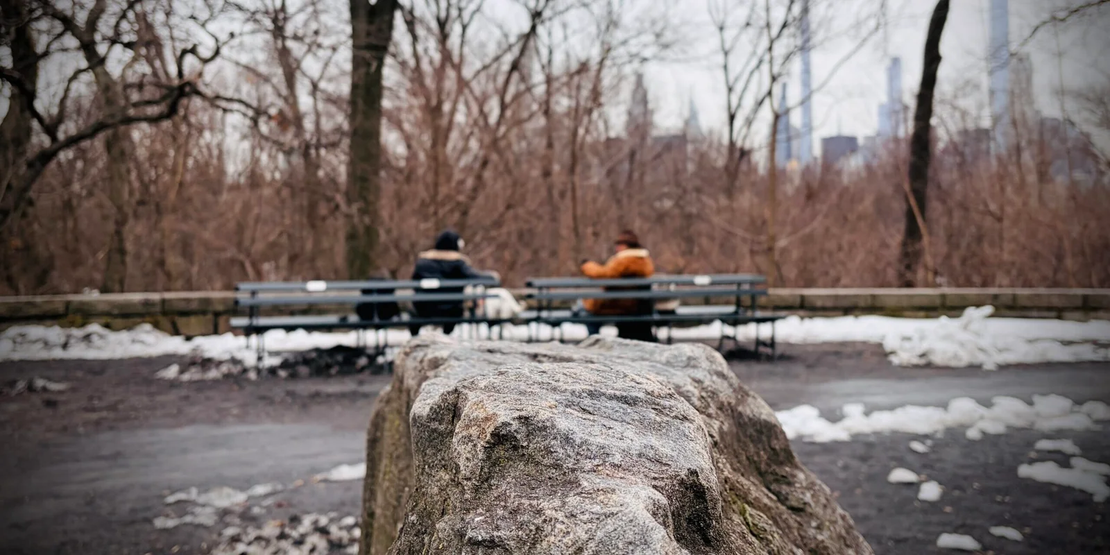 When Ice Melts, the UWS Unmasks a Month of Detritus