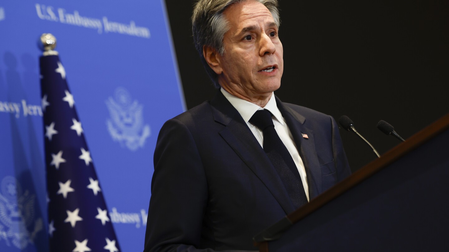 Blinken's Diplomatic Efforts in Israel: Pathway to Peace with Palestinians