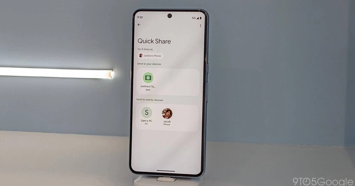 Featured image for "Enhanced File Sharing Experience with Quick Share's Updated Material Design 3 Animation"