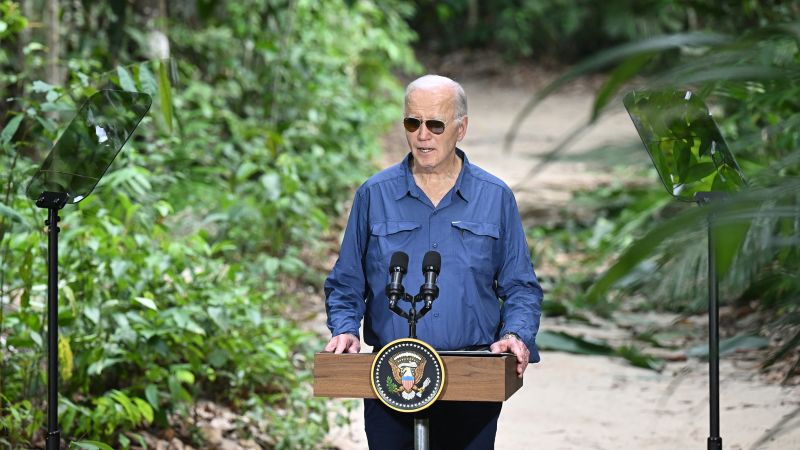 Biden's Historic Amazon Visit Highlights Climate Commitment Amid Trump Challenge