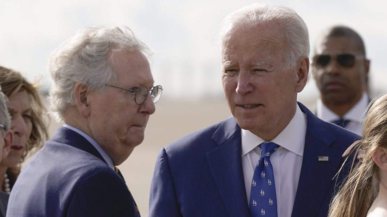 Republicans Block Ukraine and Israel Aid, Senators Call for Action from Biden and McConnell