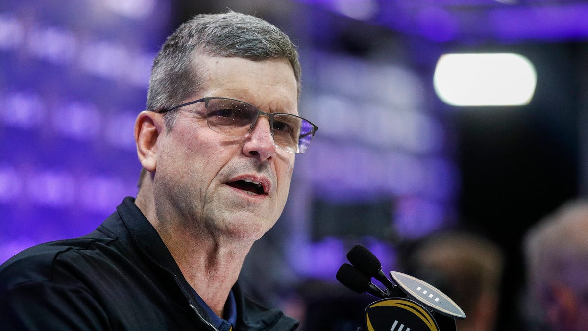 Featured image for "Jim Harbaugh's NFL Prospects Stir Buzz as Michigan Eyes Title Game"