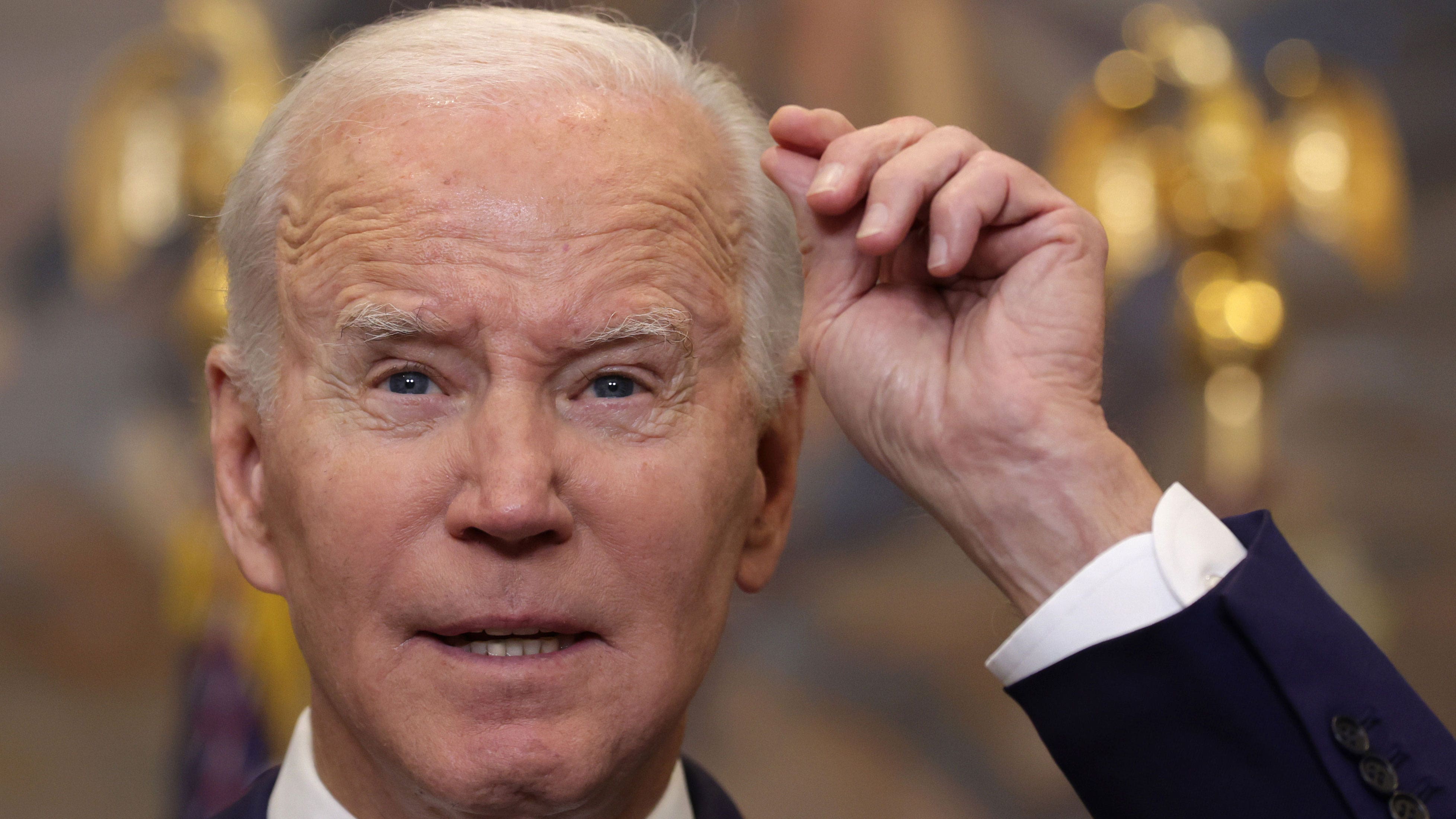 Biden's Approval Rating Hits Near-Lowest Point Amid Inflation and Poll Results.