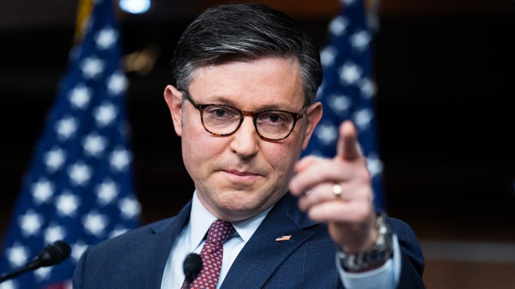 Featured image for "Speaker Johnson Urges GOP Unity Amid Primary Campaigning and Retreat Absences"