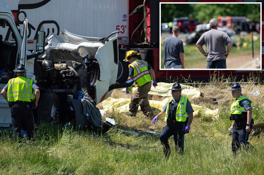 7 killed in tragic Oregon car crash on I-5.