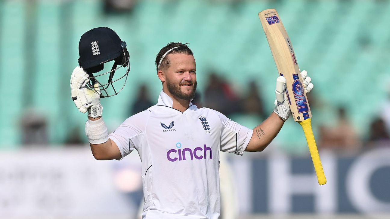 Featured image for Ben Duckett's Spectacular Century Shifts Momentum in India vs England Test