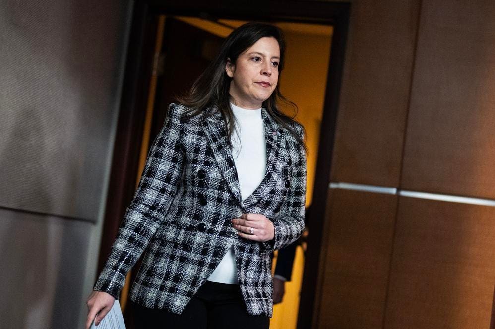 "Stefanik's Uncertainty on Certifying 2024 Election Results Echoes Trump"