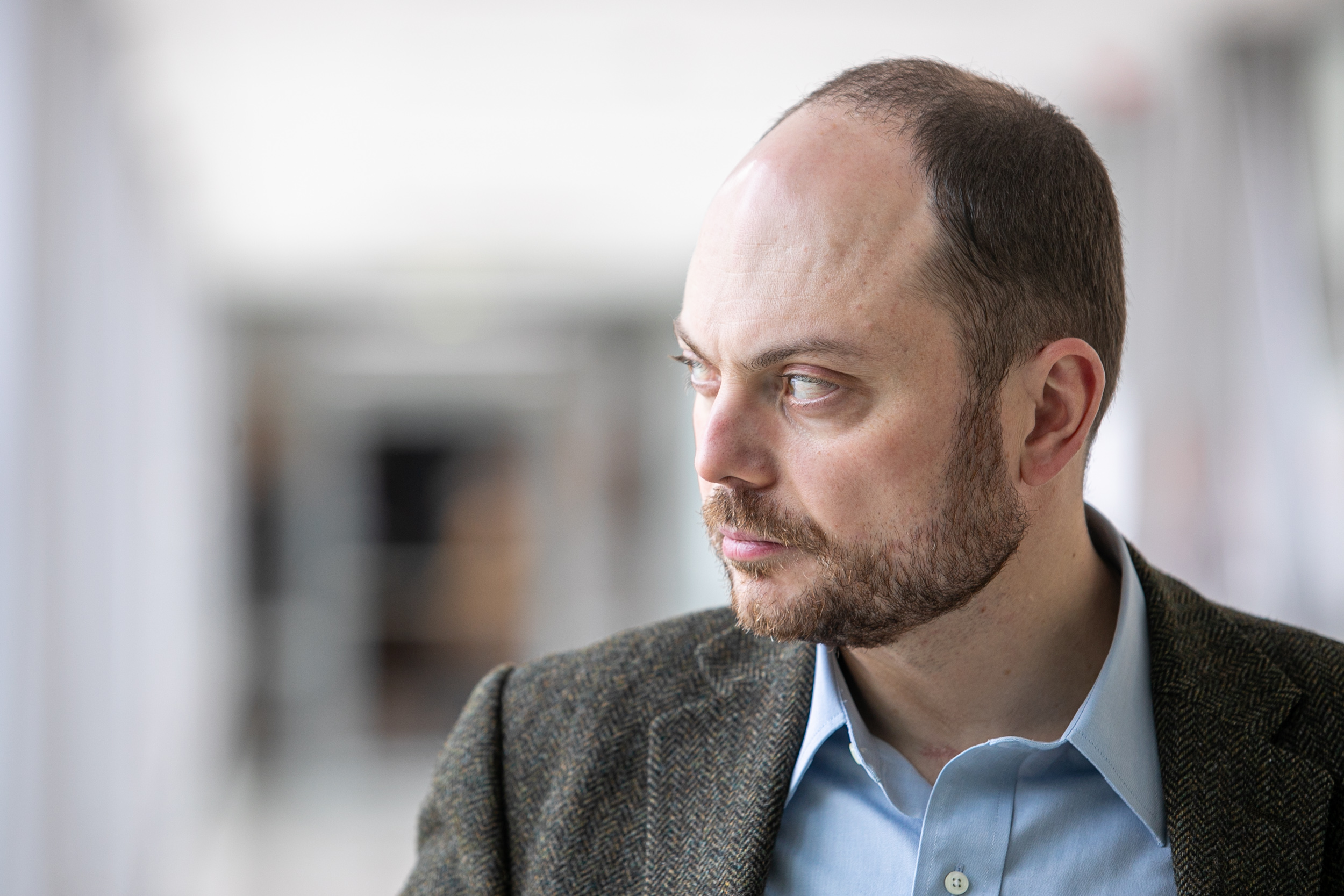Kremlin critic Vladimir Kara-Murza compares his case to Stalin's show trials.