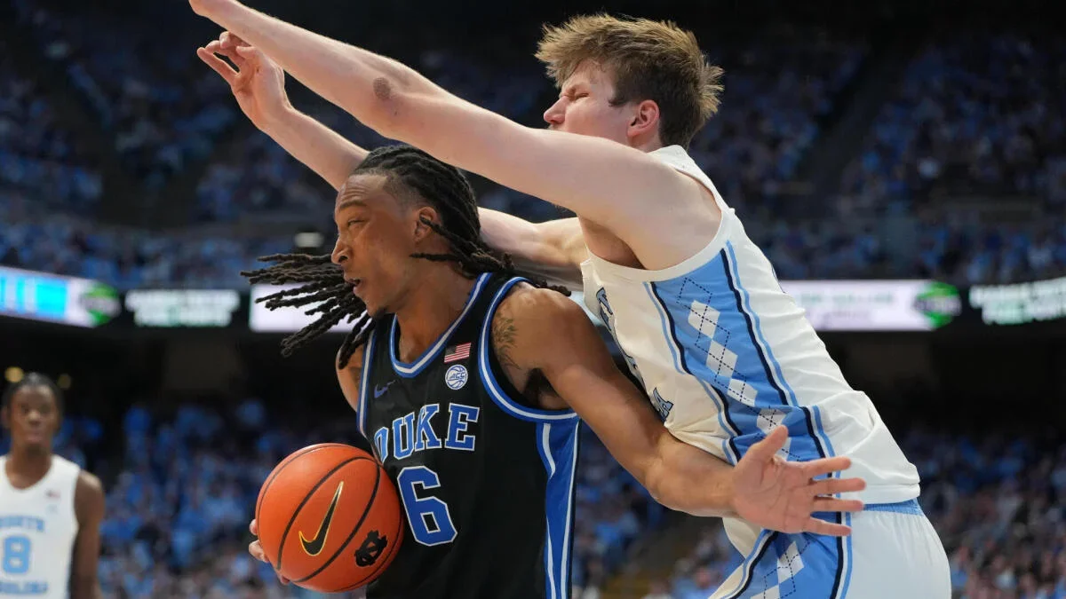 Tar Heels stun Duke as Trimble seals win with late 3