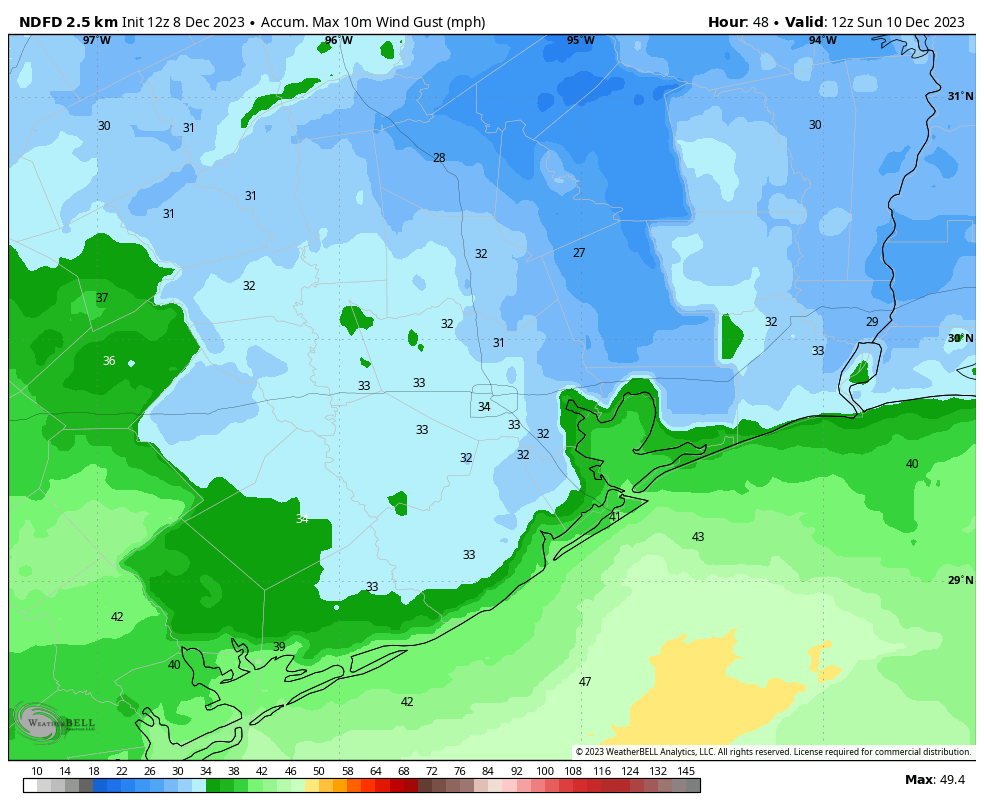 Featured image for Weekend Weather Update: Strong Front Brings Cold Snap and Severe Risk to Houston