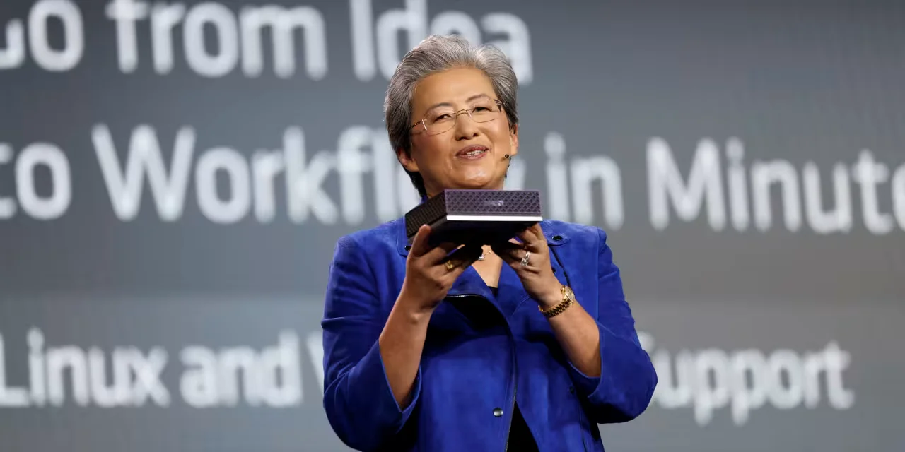 AMD rides AI data-center demand to longest rally in nearly a year