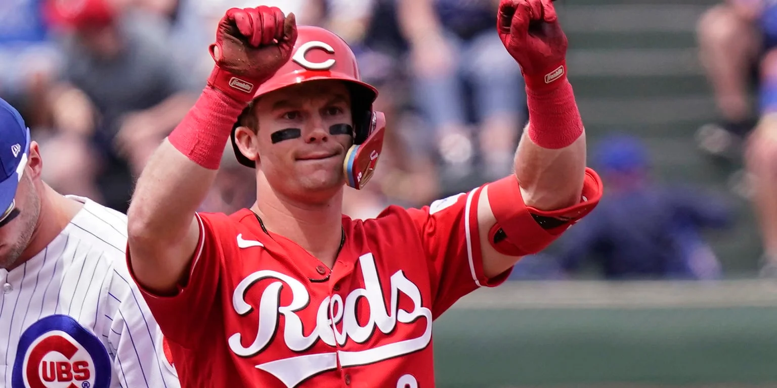 Reds' Young Hitters Sweep Cubs and Rise in NL Central Standings.