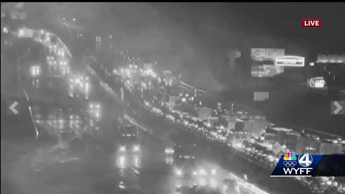 Featured image for Major Crashes in Upstate SC: 1 Dead, 12 Injured, I-85 Reopens