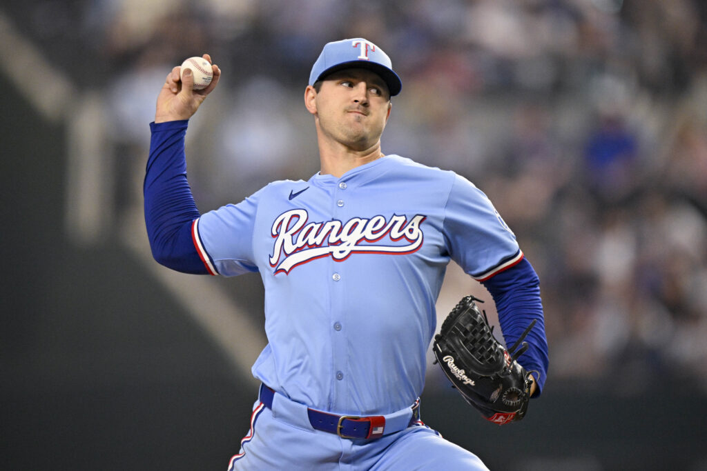 Featured image for Rangers Place Mahle on IL, Recall Rocker Amid Pitching Challenges