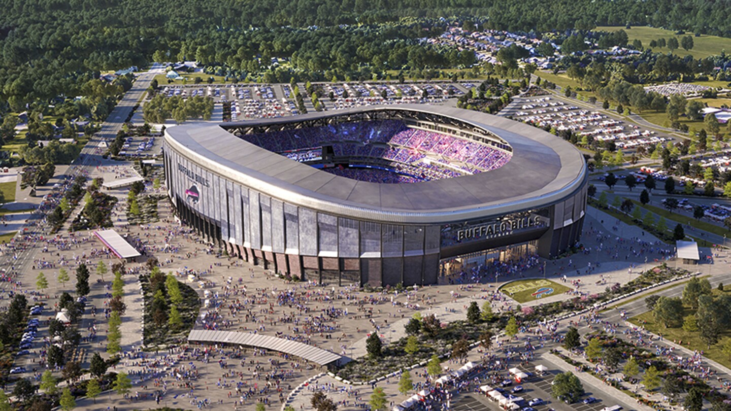 Featured image for Buffalo Bills Stadium Expenses Soar, Nearing $300M, According to AP Sources