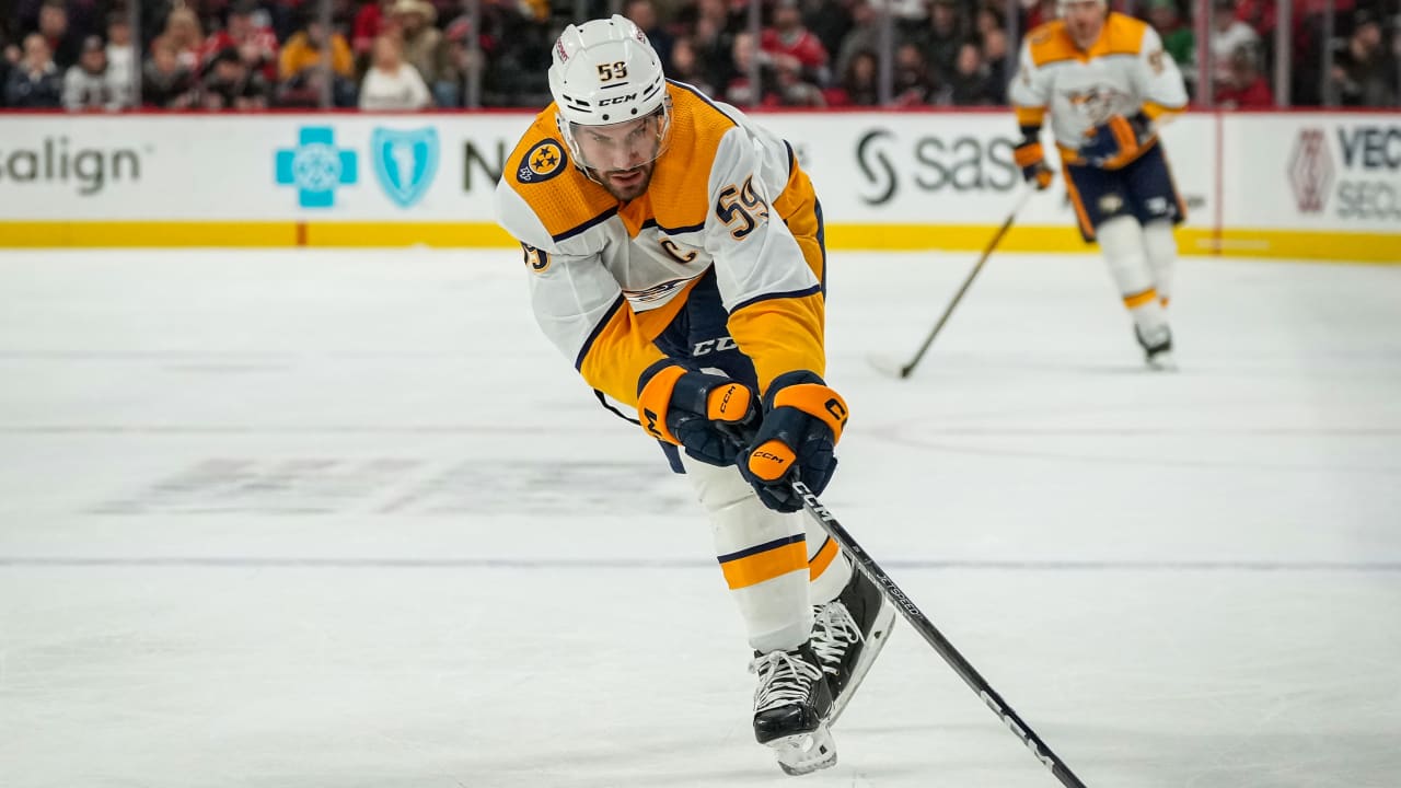 Featured image for "Predators Dominate Preseason Matchup Against Hurricanes"