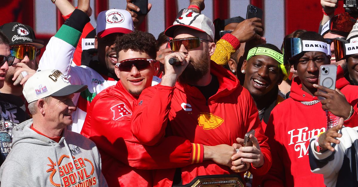 Featured image for "Kelce Brothers and Taylor Swift Respond to Chiefs Parade Shooting"