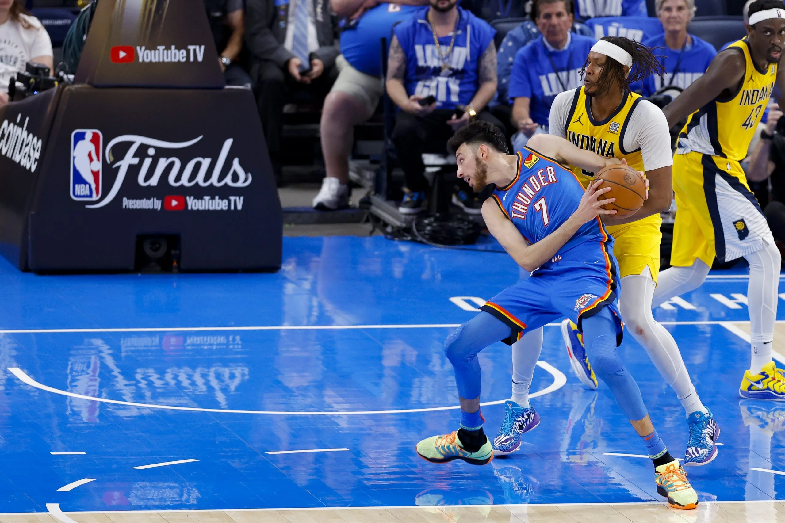 Featured image for NBA Finals Ratings Drop as Haliburton's Rise and Thunder's Dominance Make Headlines