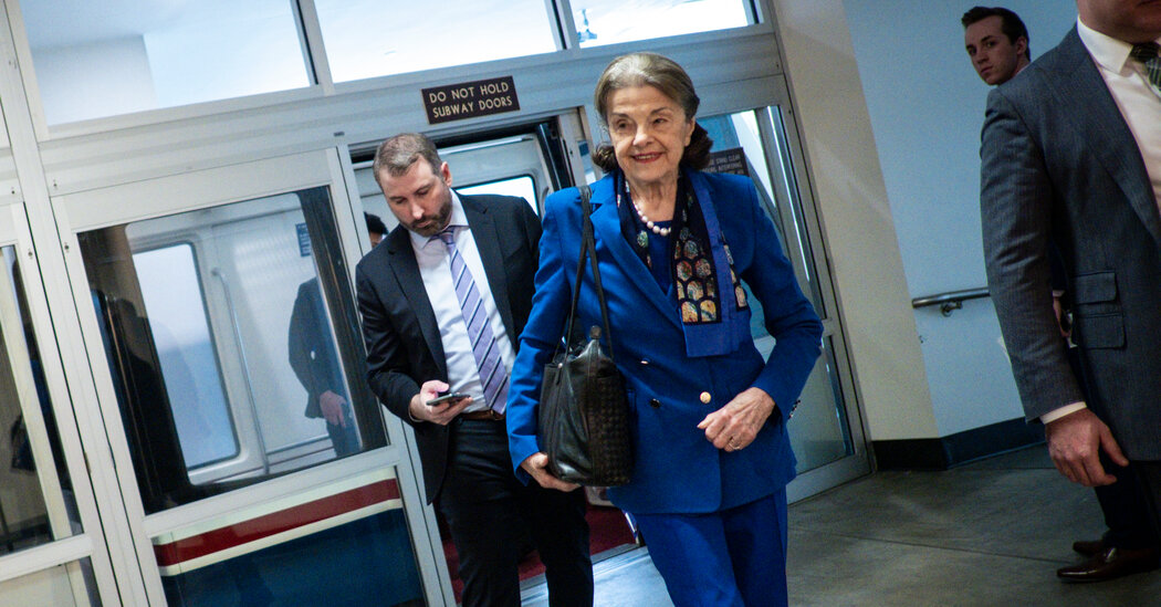 Senator Feinstein Faces Pressure to Step Down from Judiciary Panel.