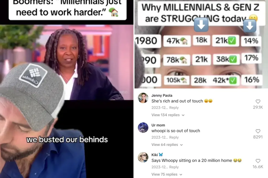 Whoopi Goldberg Criticized for Controversial Remarks on Millennials and Homeownership