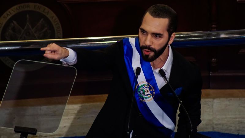 El Salvador's President Bukele Poised for Re-Election Victory as Voters Head to Polls