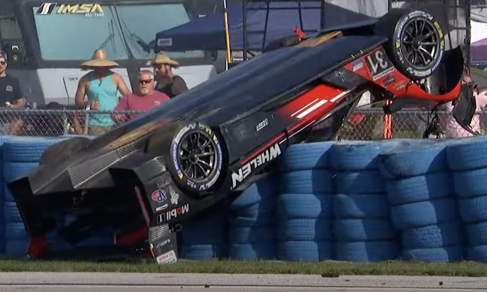 Featured image for "Derani's Dramatic Exit: Highlights from the 12H Sebring Race"
