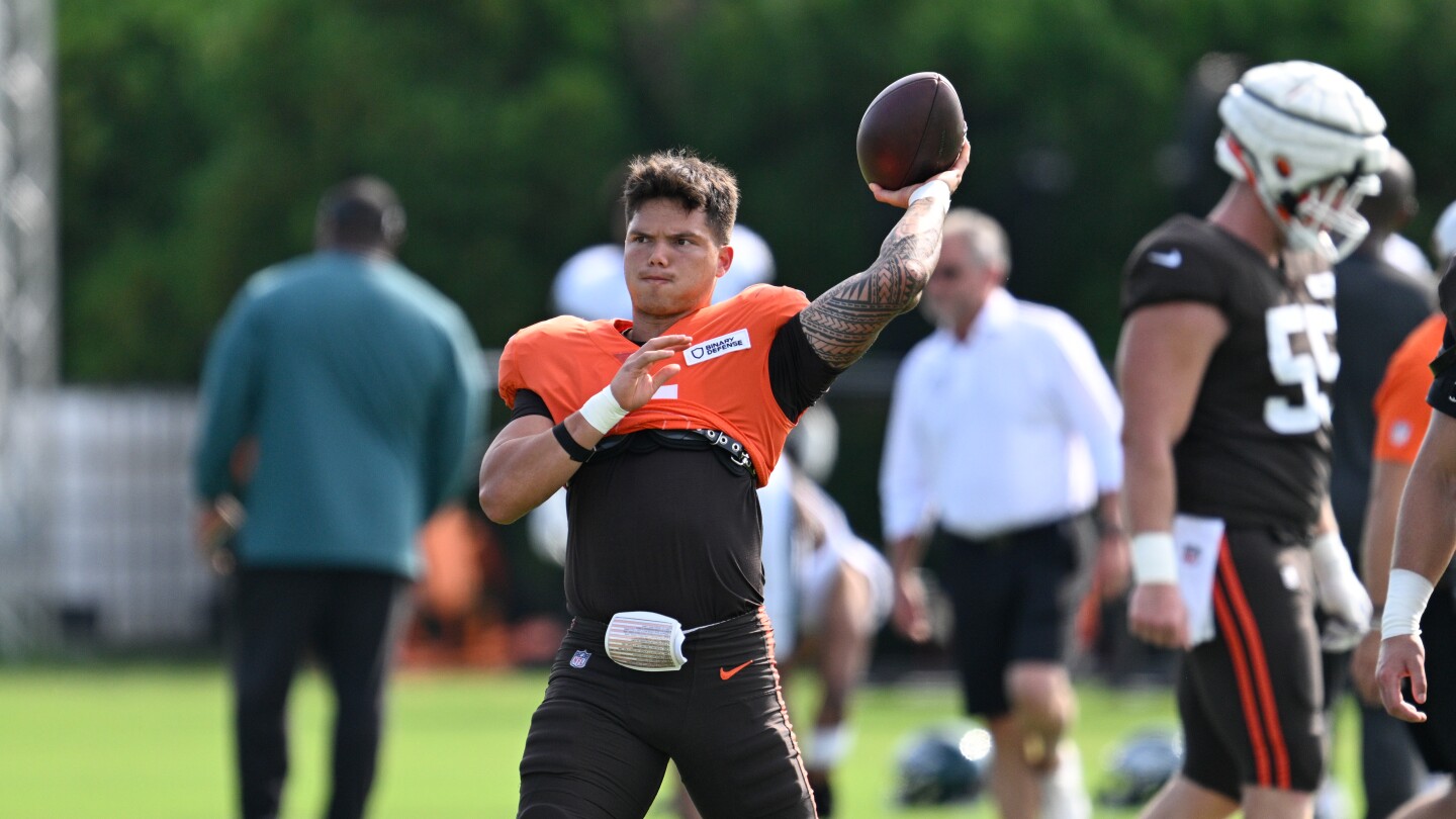 Dillon Gabriel to Start for Browns in Preseason Clash with Eagles
