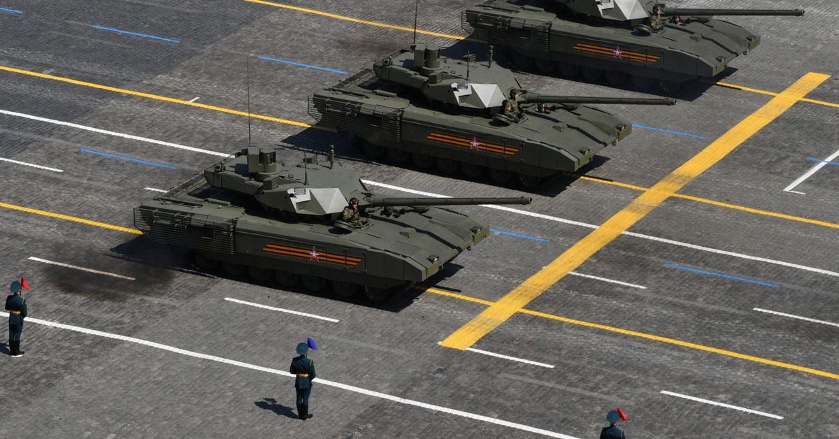 T-14 Armata tank makes debut in Ukraine.