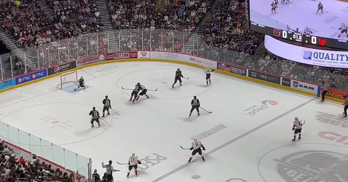 Featured image for Firebirds face uphill battle in Calder Cup Finals after overtime loss.