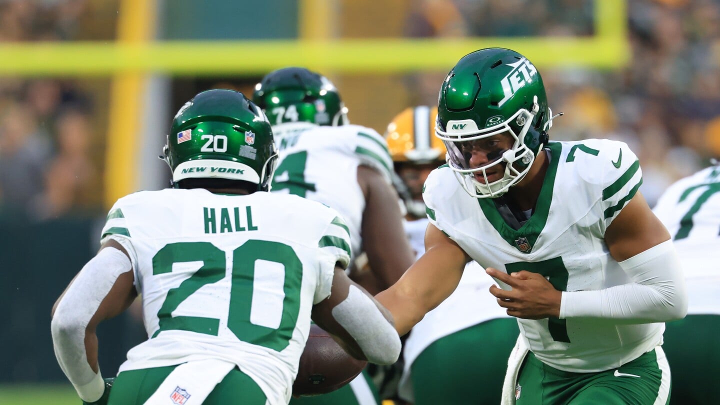 Featured image for Breece Hall Praises James Cook and Kyren Williams Amid Contract Talks