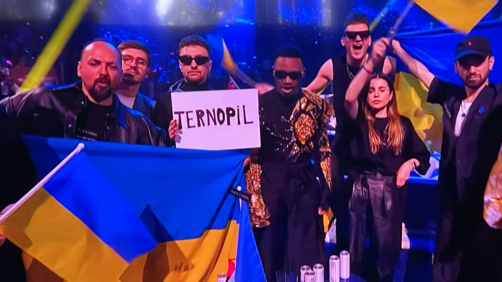 Violence Erupts in Ukraine During Eurovision Contest.