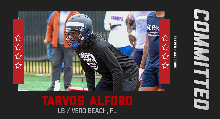 "Top Recruit Tarvos Alford Commits to Ohio State as Priority Linebacker"