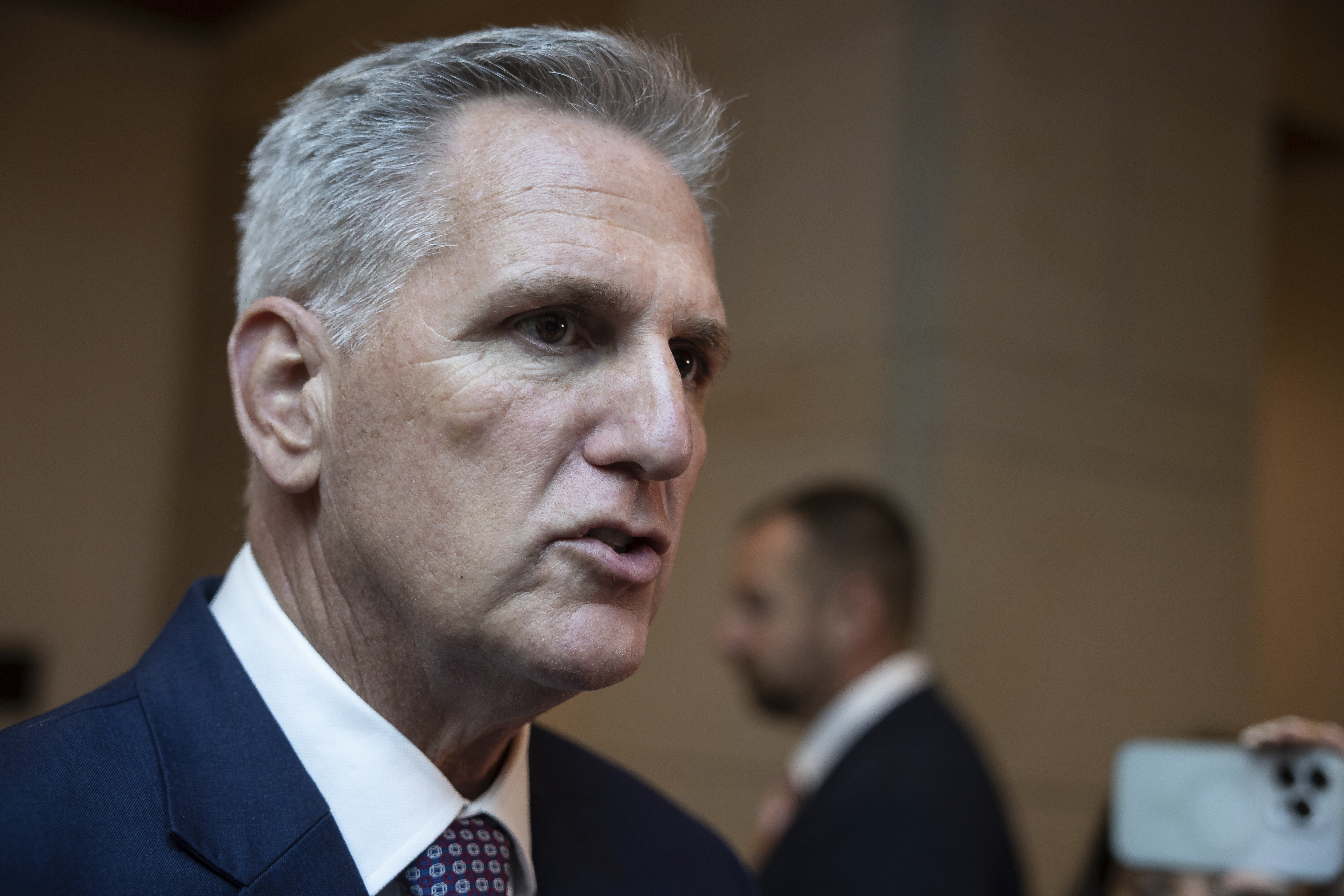 "McCarthy's Political Future Hangs in the Balance Amidst Tough Stance and Looming Shutdown"