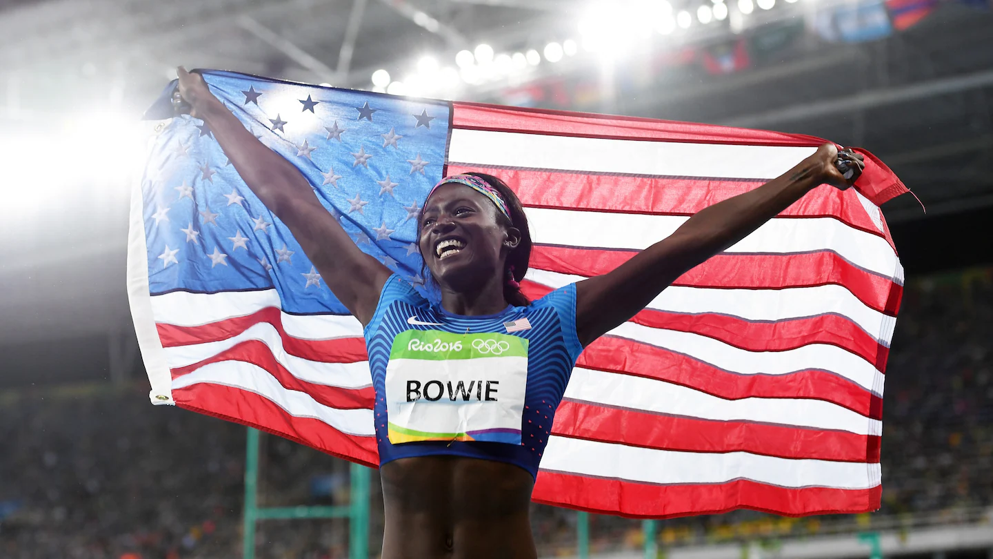 Featured image for Olympic sprinter Tori Bowie dies from childbirth complications.
