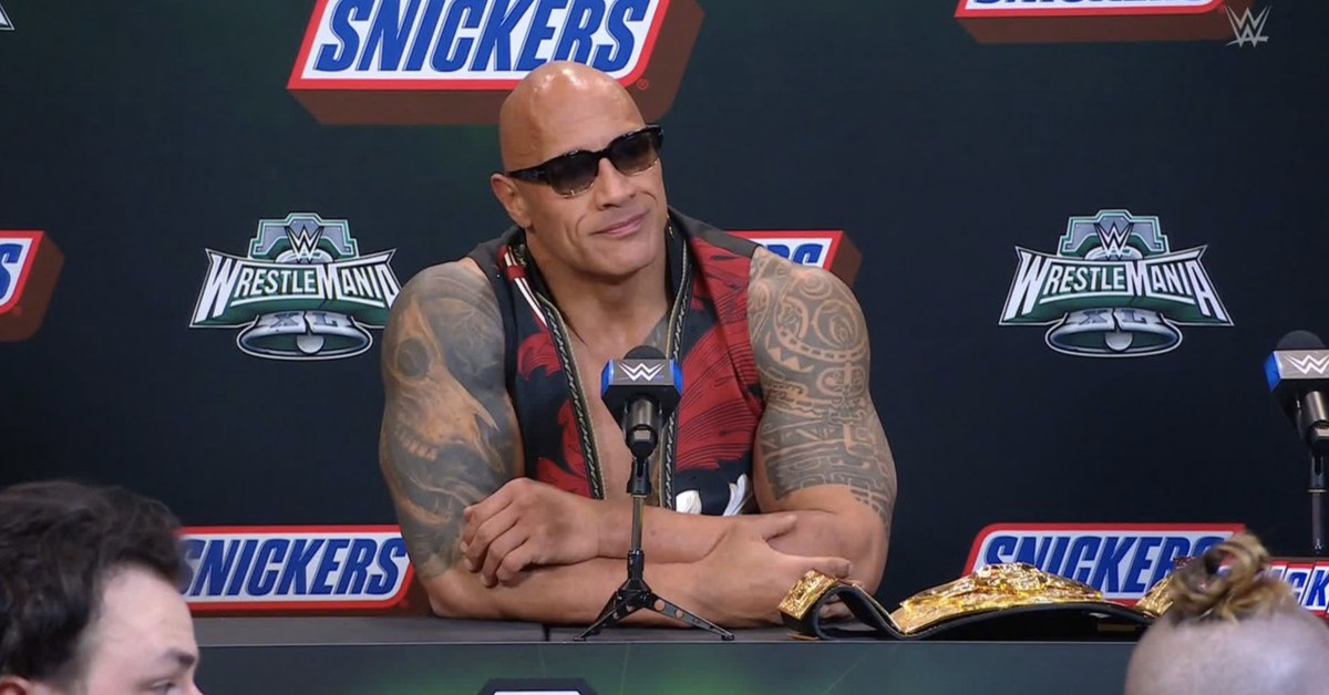 "The Rock's Future in Wrestling Uncertain After WrestleMania 40"