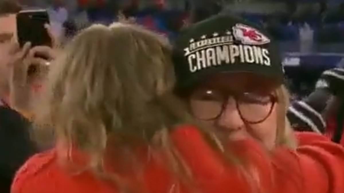 "Taylor Swift Joins Travis Kelce's Super Bowl Celebration Amid Chiefs' Victory"
